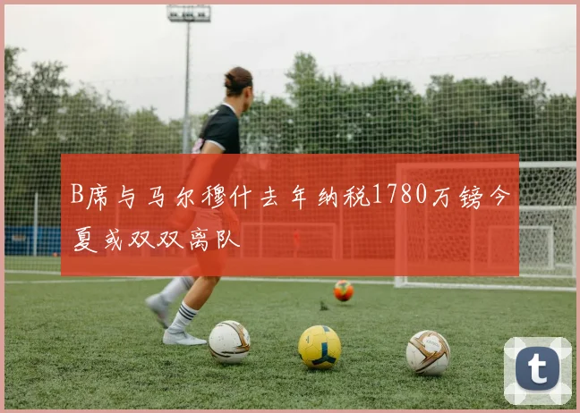 B席与马尔穆什去年纳税1780万镑今夏或双双离队